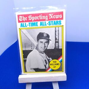 1976 Topps 🌟Ted Williams All Time All Stars #347 (Hall Of Fame 1966)